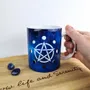 Cadeaux - Mug Pentacle phases de la lune - MANDALASHOP