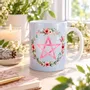 Cadeaux - Mug Pentagramme Fleuri - MANDALASHOP