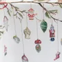 Décorations pour tables de Noël - Nappes et serviettes en lin S&B x NOSTALGIE CHRISTBAUMSCHMUCK - SUMMERILL AND BISHOP