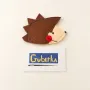 Peluches - Marionnettes à doigts en feutrine faites main – Lot de 5 animaux cousu - GUBERKA