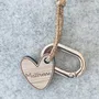 Cadeaux - Porte-clés en bois - Cœur Maîtresse - LES PETITES HIRONDELLES