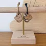 Cadeaux - Porte-clés en bois - Cœur Tonton - LES PETITES HIRONDELLES