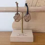 Cadeaux - Porte-clés en bois - Cœur Maître - LES PETITES HIRONDELLES
