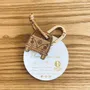 Cadeaux - porte-cles-en-bois-combi - LES PETITES HIRONDELLES