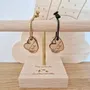Cadeaux - porte-cles-en-bois-la-vie-est-belle - LES PETITES HIRONDELLES