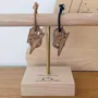 Cadeaux - Porte-clés en bois - Super Maman - LES PETITES HIRONDELLES