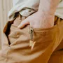 Cadeaux - Porte-clés en bois - Super Papa - LES PETITES HIRONDELLES