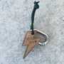 Cadeaux - Porte-clés en bois - Super Papa - LES PETITES HIRONDELLES