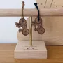 Cadeaux - porte-cles-en-bois-velo-bucolique - LES PETITES HIRONDELLES