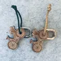 Cadeaux - porte-cles-en-bois-velo-bucolique - LES PETITES HIRONDELLES