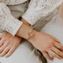 Bracelets - bracelet-en-bois-coccinelle - LES PETITES HIRONDELLES