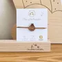 Bracelets - bracelet-en-bois-coccinelle - LES PETITES HIRONDELLES