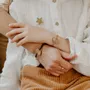 Bracelets - bracelet-en-bois-herisson - LES PETITES HIRONDELLES