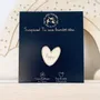 Brooches - Wooden pin's - Pregnancy announcement - Big Brother - LES PETITES HIRONDELLES