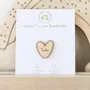 Brooches - Wooden pin's - Pregnancy announcement - Big Brother - LES PETITES HIRONDELLES