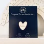 Brooches - Wooden pin's - Pregnancy announcement - Big Brother - LES PETITES HIRONDELLES
