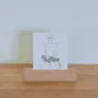 creoles-pailletees-noeuds - LES PETITES HIRONDELLES