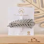 Accessoires cheveux - barrette-clip-branche-de-pin - LES PETITES HIRONDELLES