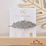 Accessoires cheveux - barrette-clip-plume - LES PETITES HIRONDELLES