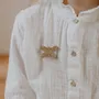 Broches - broche-feutrine-pailletee-papillon - LES PETITES HIRONDELLES
