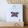 Broches - broche-feutrine-pailletee-papillon - LES PETITES HIRONDELLES