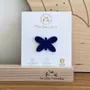 Broches - broche-feutrine-pailletee-papillon - LES PETITES HIRONDELLES