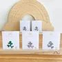Broches - pin-s-feutrine-pailletee-branche-de-gui - LES PETITES HIRONDELLES