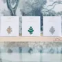 Broches - pin-s-feutrine-pailletee-branche-de-feuilles - LES PETITES HIRONDELLES