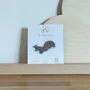 Broches - pin-s-feutrine-pailletee-ecureuil-volant - LES PETITES HIRONDELLES