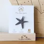 Brooches - Glitter felt pin's - Starfish - Silver - LES PETITES HIRONDELLES