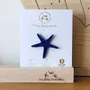 Brooches - Glitter felt pin's - Starfish - Silver - LES PETITES HIRONDELLES