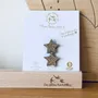Broches - pin-s-feutrine-pailletee-etoile-a-partager - LES PETITES HIRONDELLES