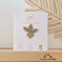 Brooches - Glitter felt pin's - Radish - Gold - LES PETITES HIRONDELLES
