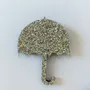 Broches - pin-s-feutrine-pailletee-parapluie - LES PETITES HIRONDELLES