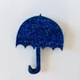 Broches - pin-s-feutrine-pailletee-parapluie - LES PETITES HIRONDELLES