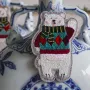 Christmas garlands and baubles - Polar Bear Ornament - BOUGANIA