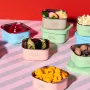 Bowls - Snack Container with Silicone Lid - FRANK GREEN LIMITED