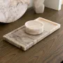 Decorative objects - Treneer Beige Large Tray - RV  ASTLEY LTD