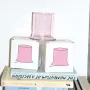 Glass - Melt Glass - Pink - TRAGA