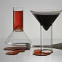 Glass - Martini Shot Glass - Transparent - TRAGA