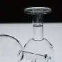 Glass - Wine Candle Glass - Set of 2 - Clear - TRAGA