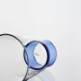 Glass - Podio Cup - Blue - TRAGA