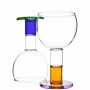 Glass - Wine Candle Glass - Set of 2 - Eclipse - TRAGA