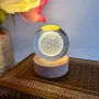 Lampes de bureau  - Boule de cristal Fleur de Vie 6 cm - MANDALASHOP