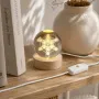 Lampes de bureau  - Boule de cristal Metatron 6 cm - MANDALASHOP