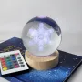 Lampes de bureau  - Boule de cristal Metatron 8 cm - MANDALASHOP