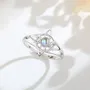 Jewelry - Witches knot ring with stone - MANDALASHOP