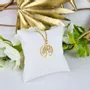 Jewelry - Gold plated Tree of Life Pendant - MANDALASHOP
