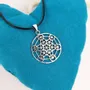 Jewelry - 925 silver Metatron's Cube pendant - MANDALASHOP