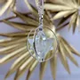 Bijoux - Pendentif Merkaba en cristal de roche - MANDALASHOP
